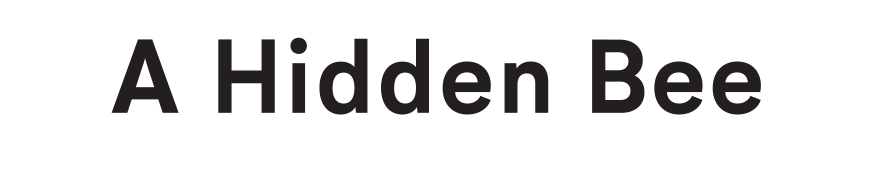 A Hidden Bee