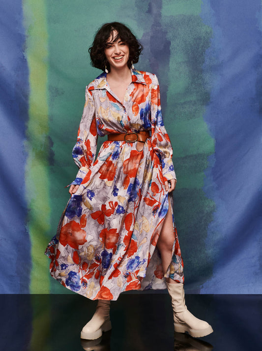Maxi Shirt Dress