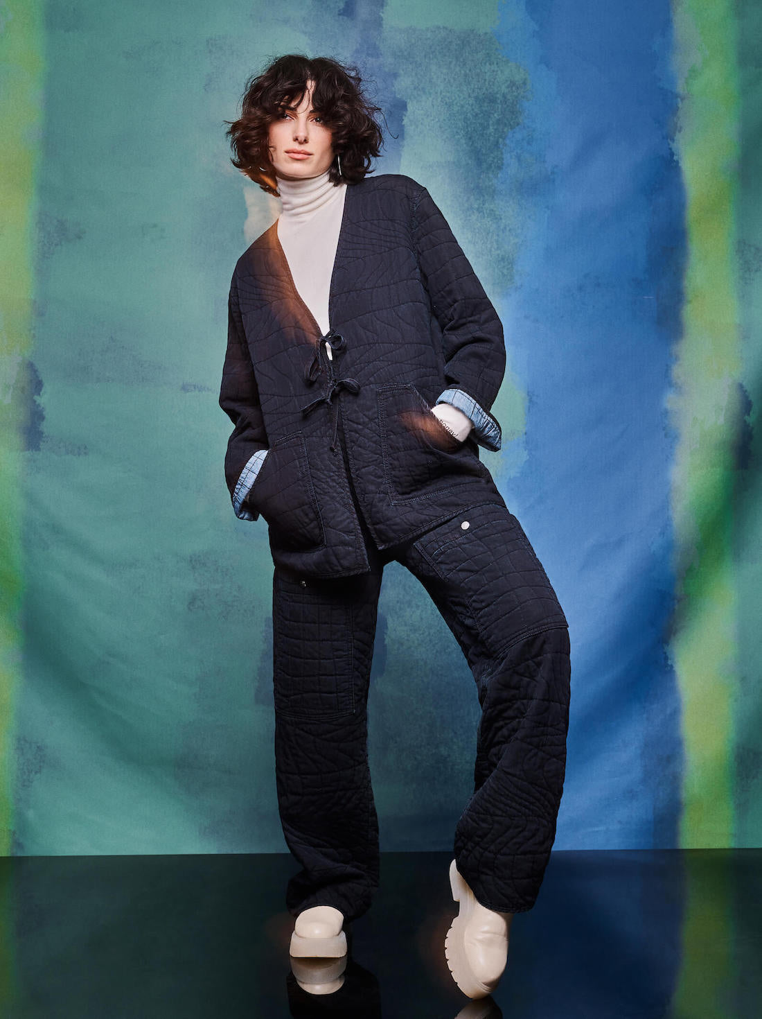 Wave Quilt Jacket