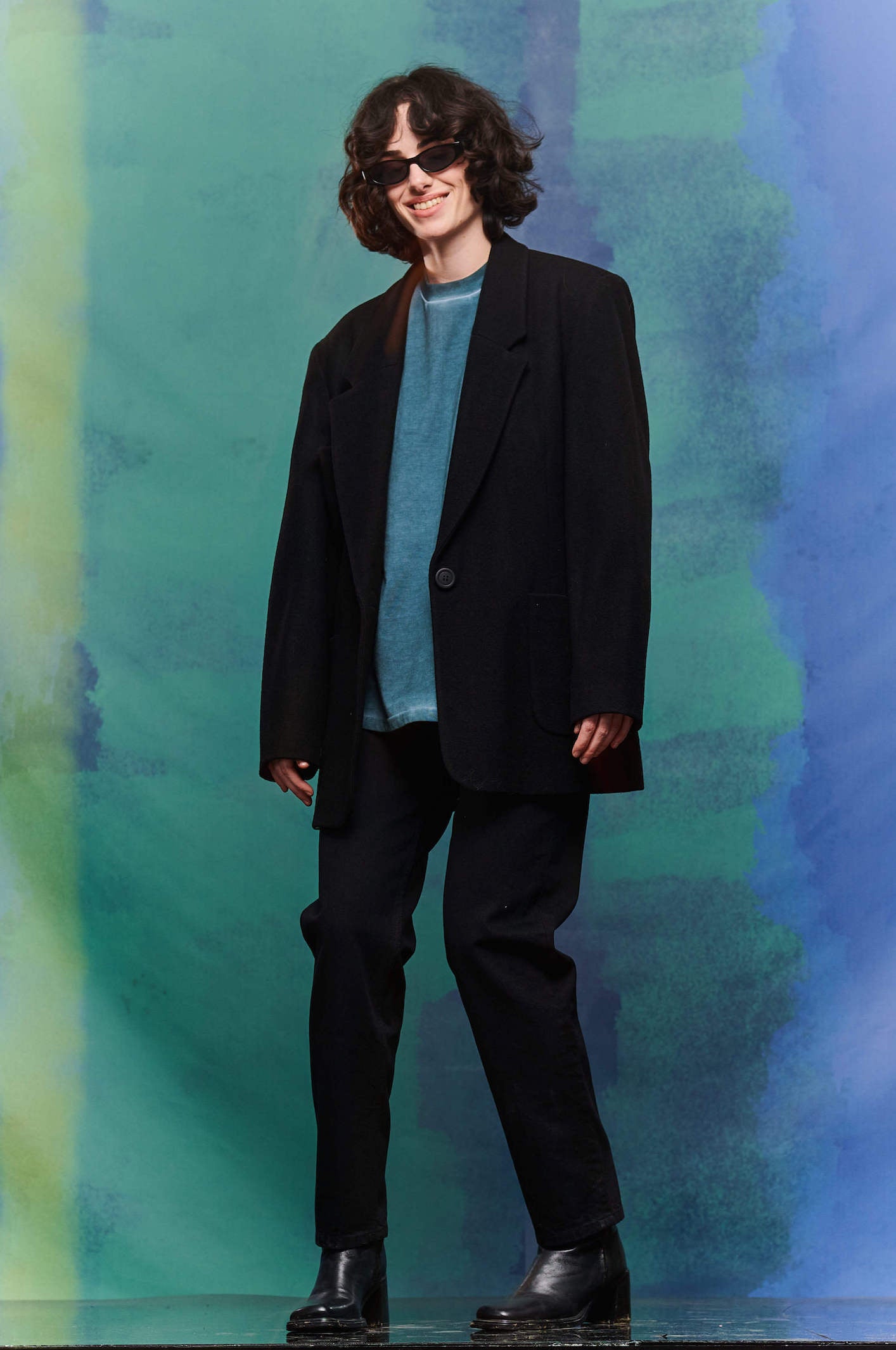 Wool Blazer Coat